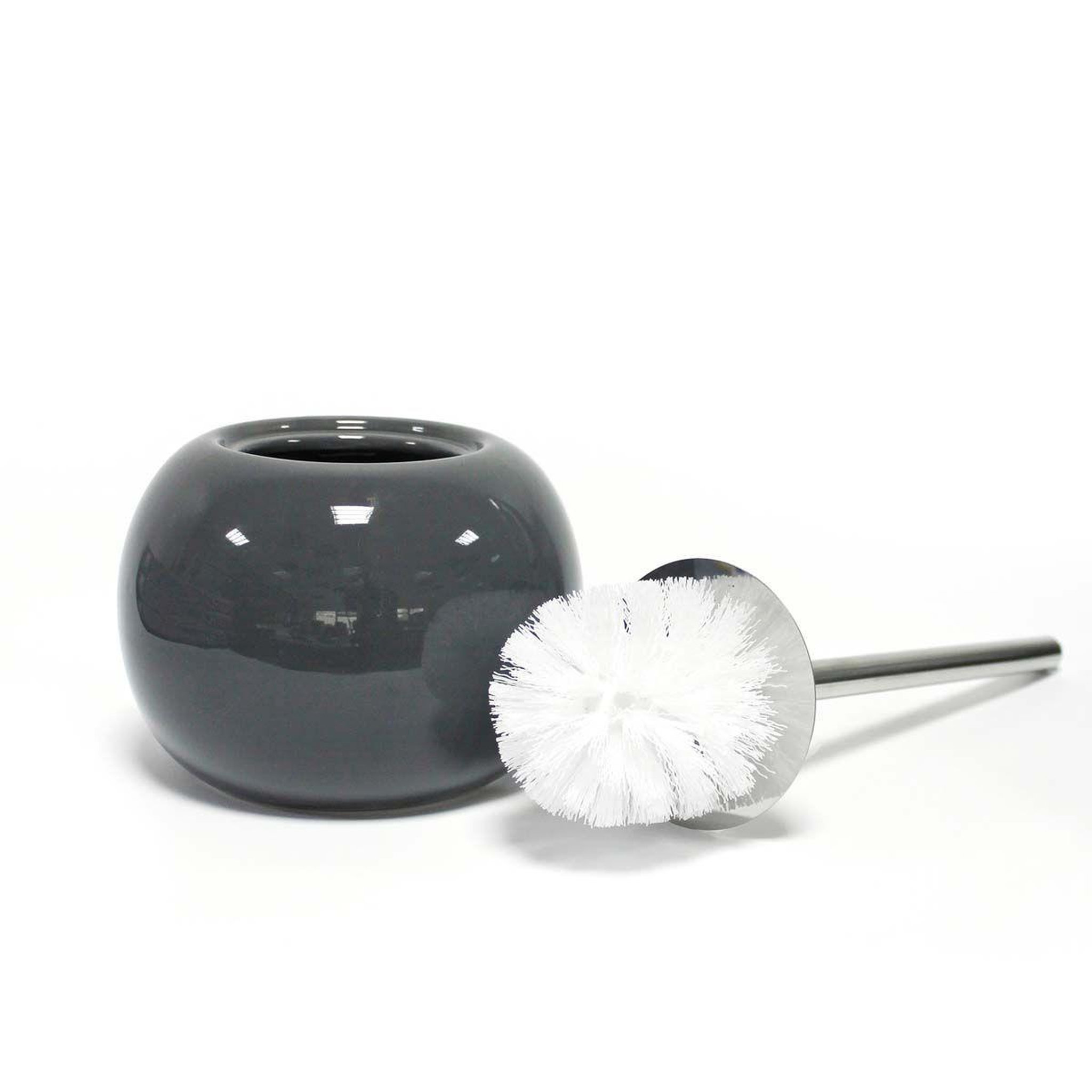 Voir la diapositive 2 : Douceur d'Intérieur Brosse wc design  bullea  37cm anthracite