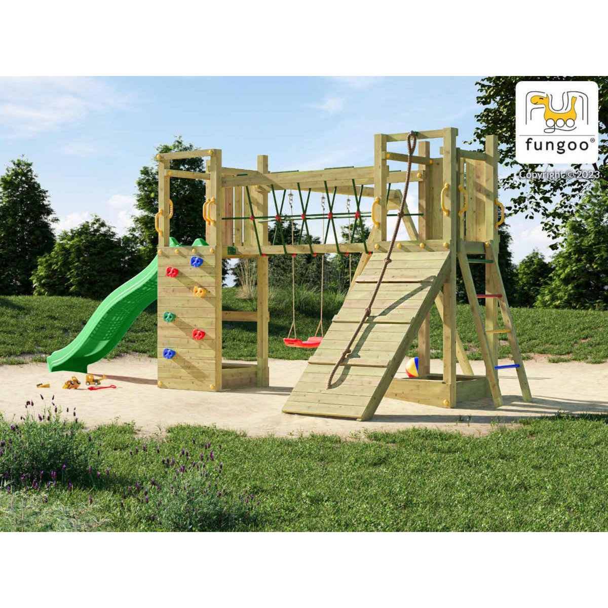 Fungoo Aire de jeux Funny Maxi Exposure - Fungoo