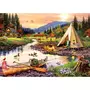 Art Puzzle Puzzle 3000 pièces : Camping Friends