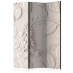 Paris Prix Paravent 3 Volets  Paper Flowers Cream  135x172cm