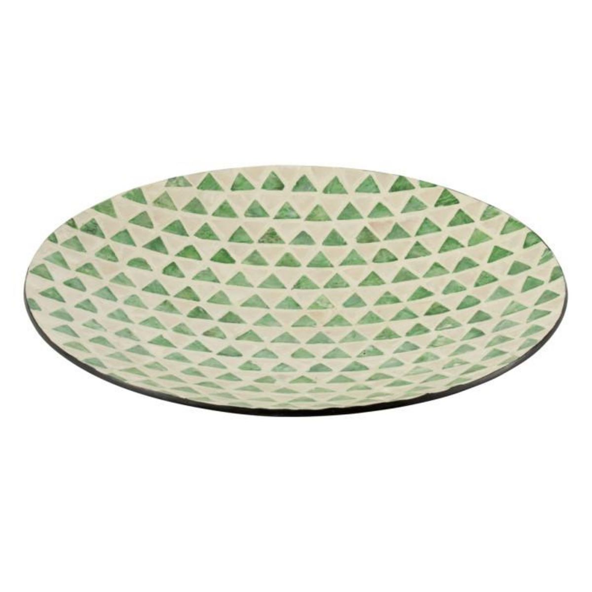 Paris Prix Plat Présentation Mosaïque  Nuye  45cm Vert