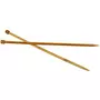  2 Aiguilles À Tricoter En Bambou 35 cm - Ø 9 mm