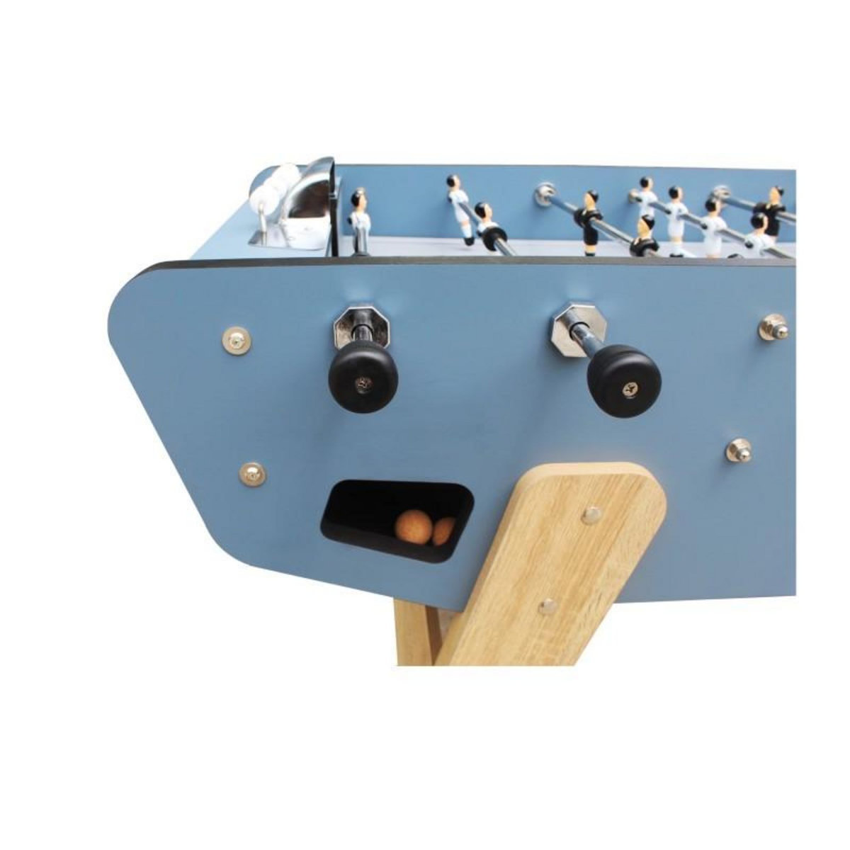 SOKKER Baby-foot de Bar Coliseum - barres télescopiques et 3 Balles Lièges Inclus 153 x 75 x 90 cm