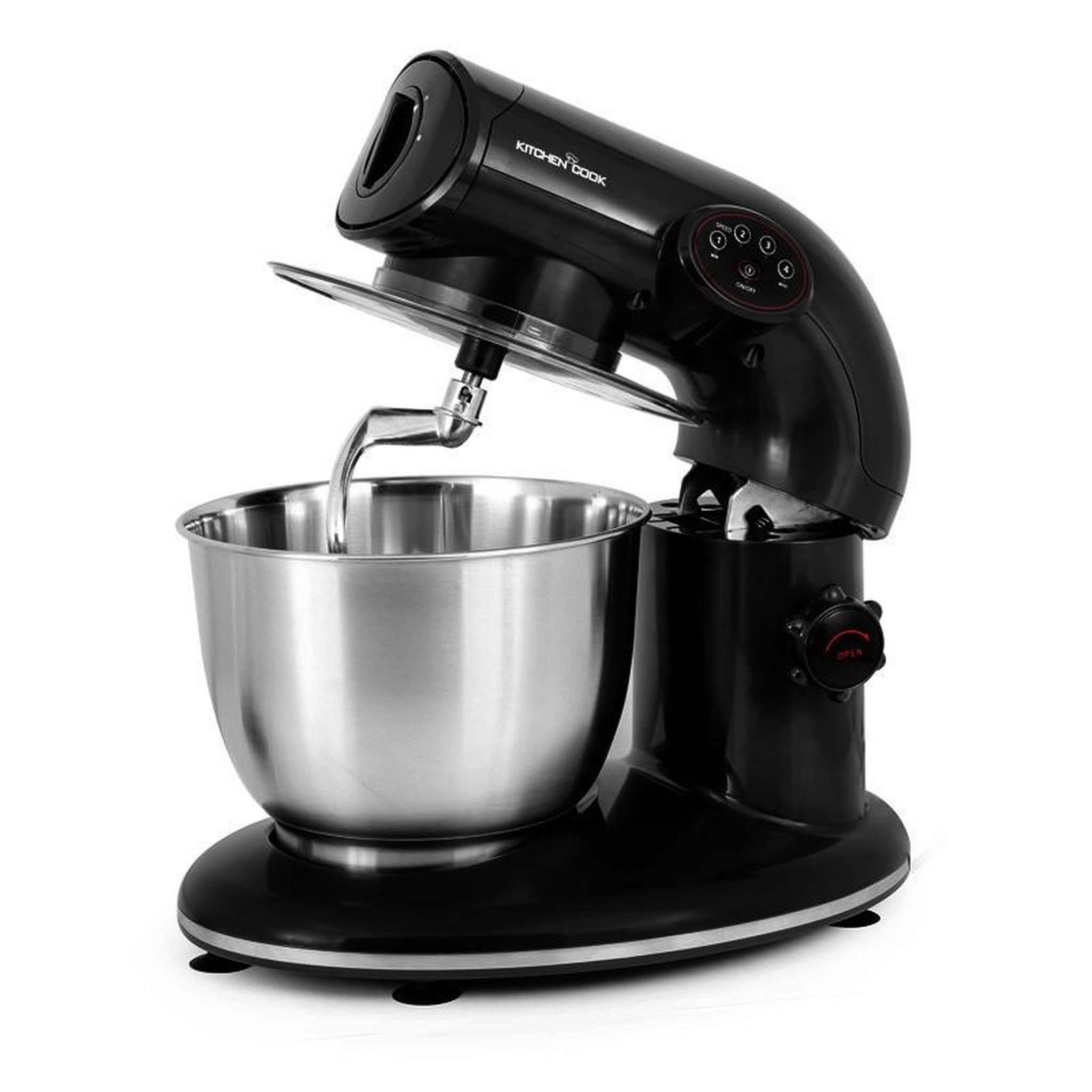 KITCHENCOOK Robot pétrin avec bol inox 5 l ak80 kitchencook noir