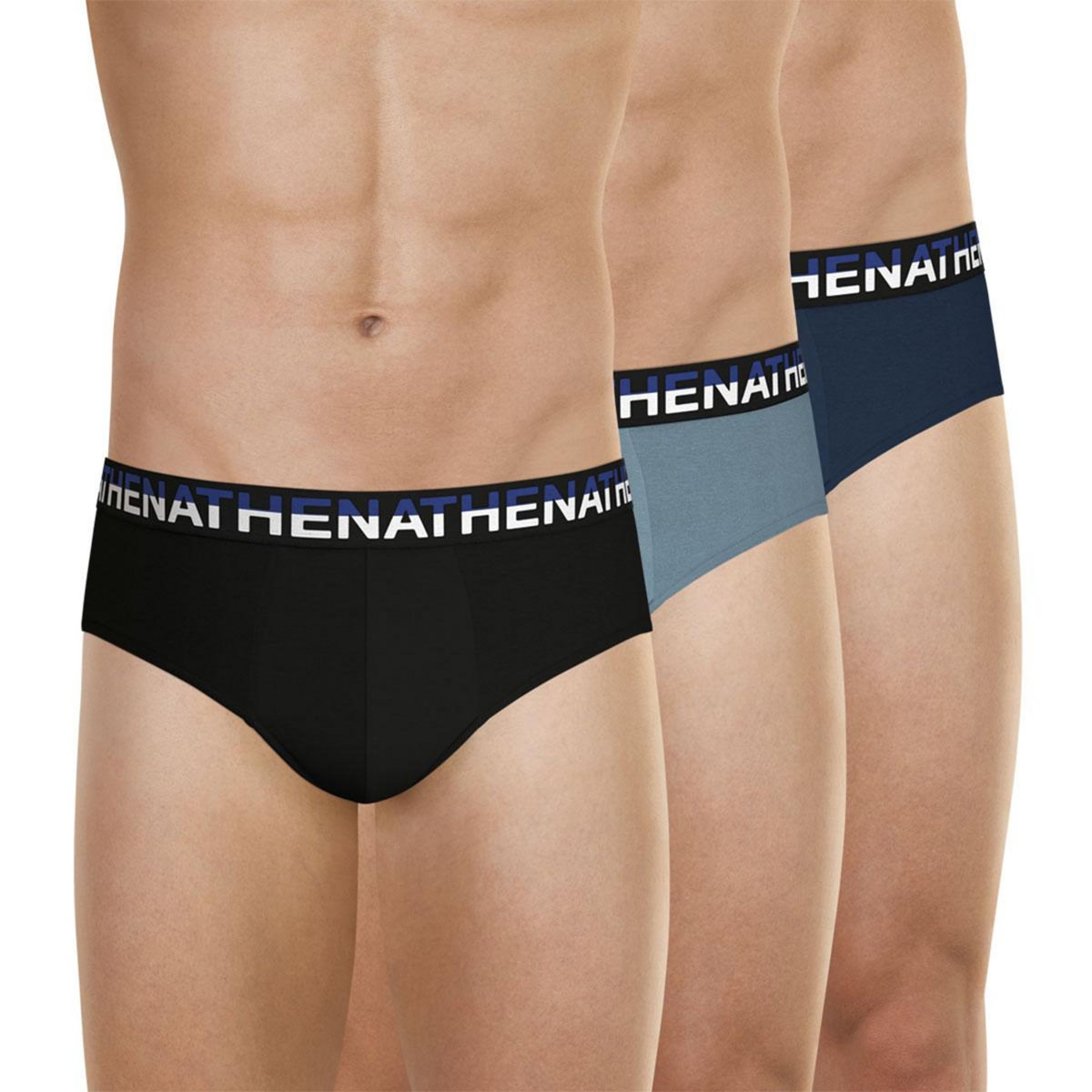 Athena Lot de 3 slips Trio Basics pour Homme