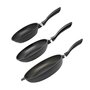 Voir la diapositive 1 : ELO Set de 3 poêles à frire 24 cm 28 cm et 32 cm sans PFAS Elo Alucast