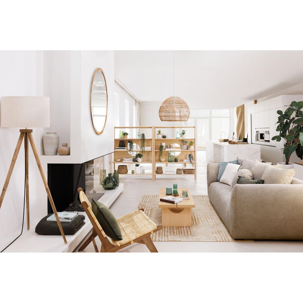 ATMOSPHERA Canapé Floyd 3 places