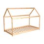 Voir la diapositive 4 : Lit cabane enfant en bois massif 70 x 140 cm LOUIS
