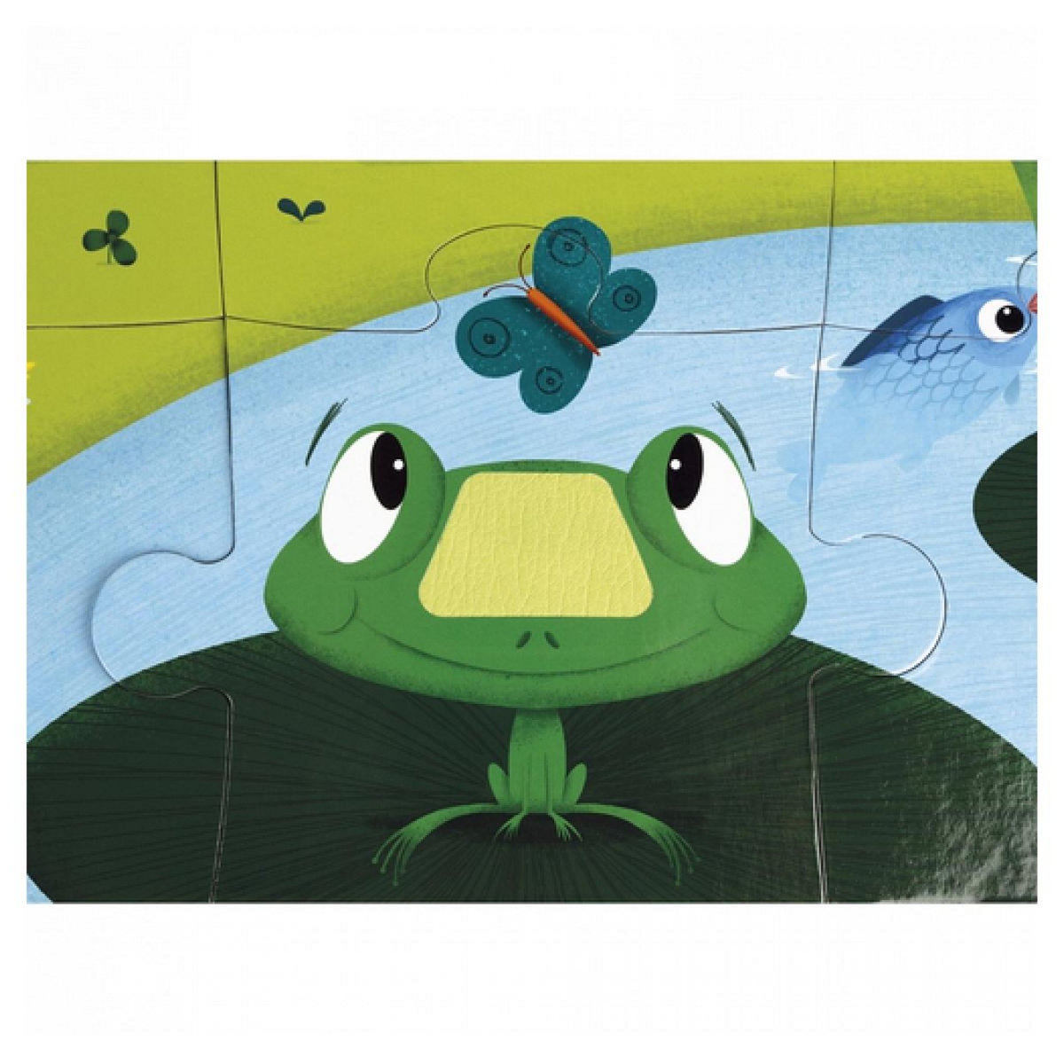 Juratoys-Janod puzzle tactile les animaux de la ferme