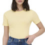 Voir la diapositive 1 : JACQUELINE DE YONG T-Shirt Jaune Femme JDY Lucky