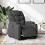 Voir la diapositive 1 : VIDAXL Fauteuil inclinable electrique Gris fonce Tissu