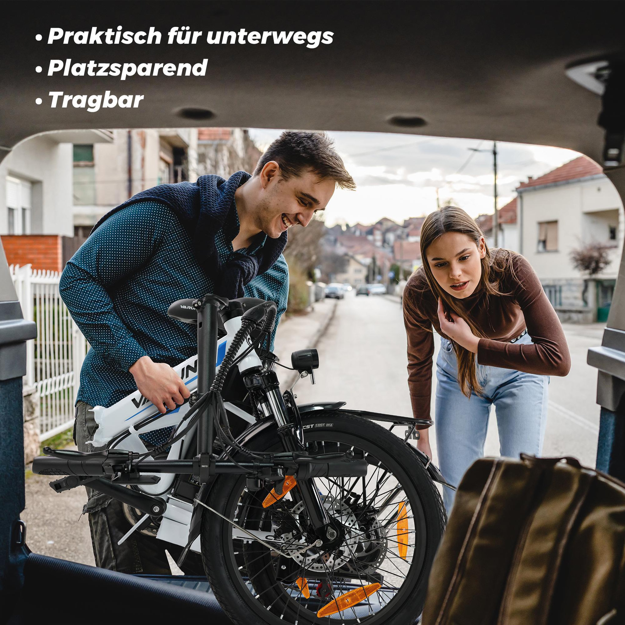 Voir la diapositive 4 : VARUN Vélo électrique pliable 20  varun c20-1 pro