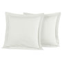 Voir la diapositive 1 : Sensei Maison Lot de 2 taies d'oreiller en percale de coton SOFT PERCALE