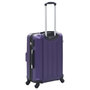 Voir la diapositive 4 : VIDAXL Valise rigide 3 pcs Violet ABS