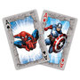 Voir la diapositive 3 :  WINNING MOVES Jeu de 54 cartes Marvel 