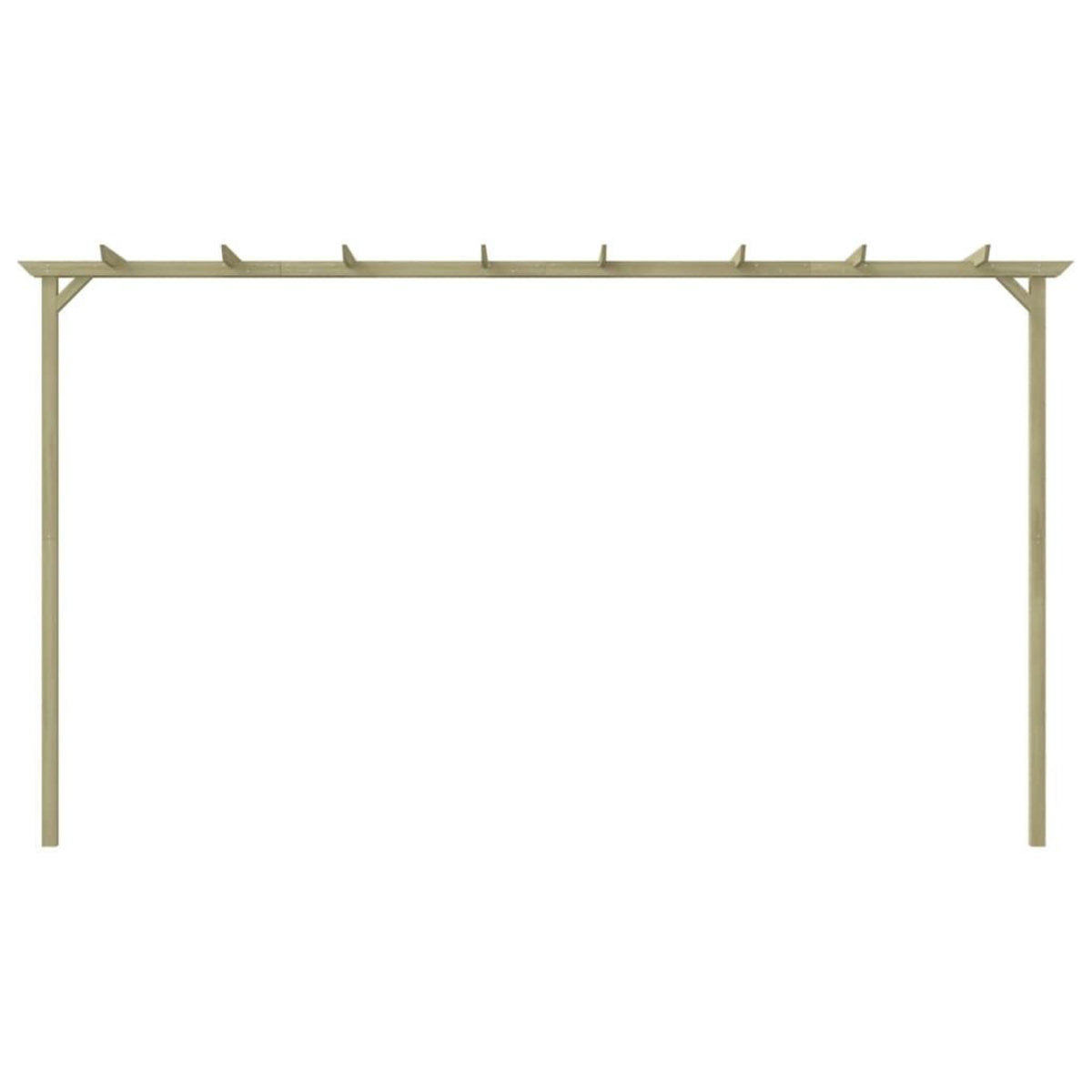 VIDAXL Pergola de jardin Pin impregne 360x200x60 cm