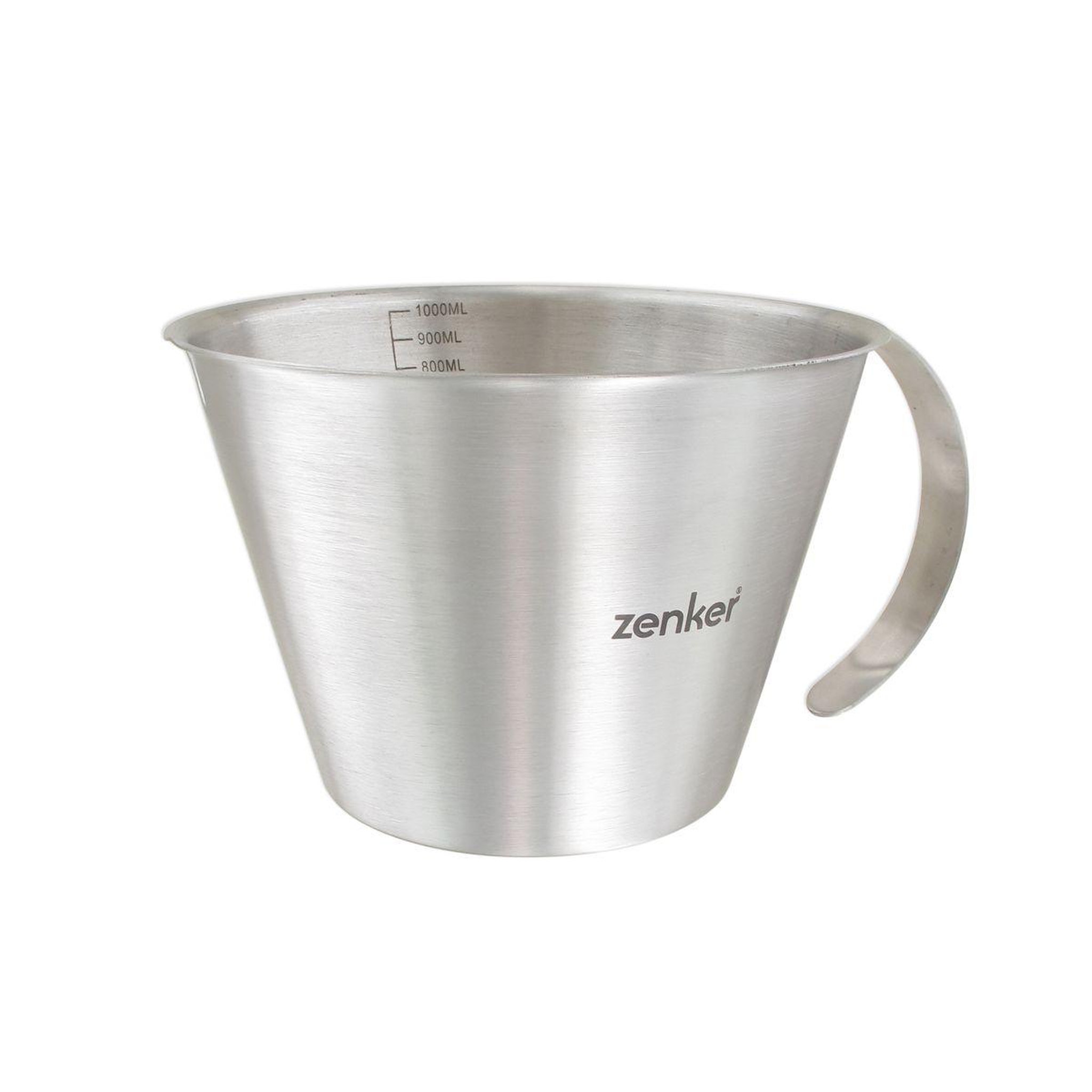 Voir la diapositive 6 : ZENKER Set de 2 verres doseurs gradués en inox 250 ml et 1 litre Zenker