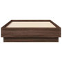 Voir la diapositive 4 : VIDAXL Cadre de lit sans matelas chene marron 90x190cm bois ingenierie