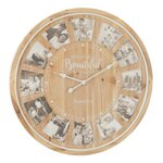 Paris Prix Horloge Murale 12 Photos  Beautiful  80cm Naturel