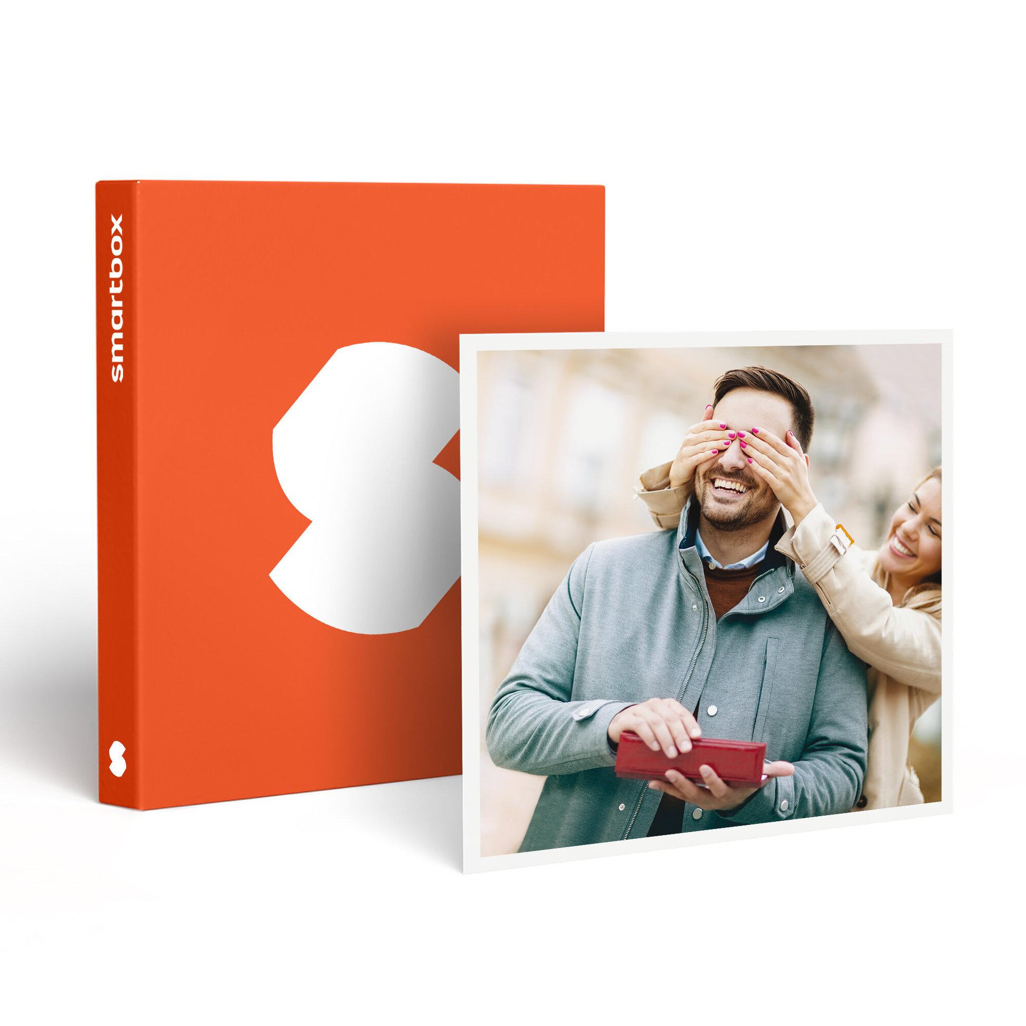 Smartbox Saint-Valentin pour lui : activité, détente ou dégustation - Coffret Cadeau Multi-thèmes