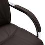 Voir la diapositive 5 : VIDAXL Chaise de bureau cantilever Noir Similicuir