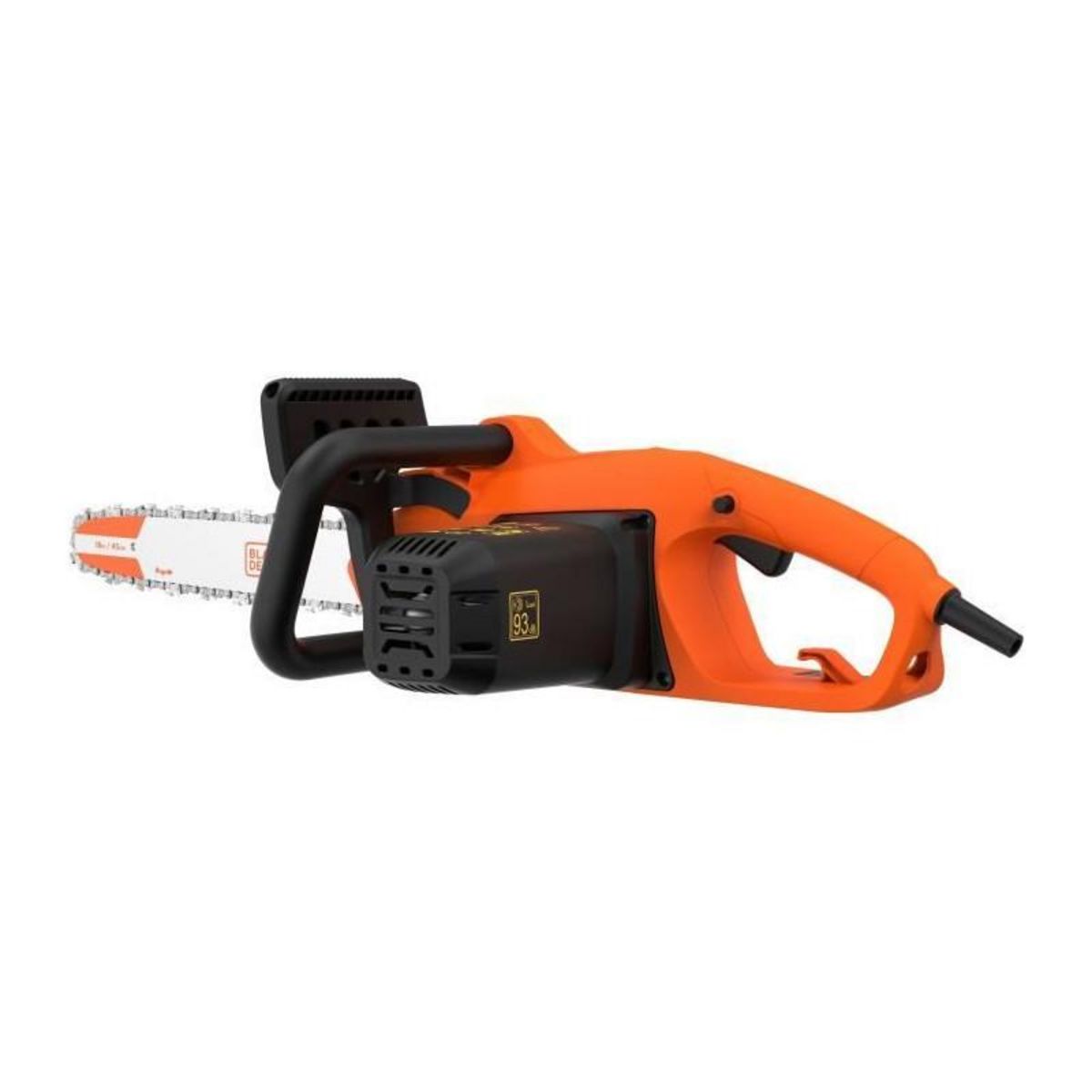 Black et Decker Tronçonneuse Filaire - BLACK+DECKER - BECS2245-QS - 2200W - 45 cm - Tendeur de chaîne sans outil