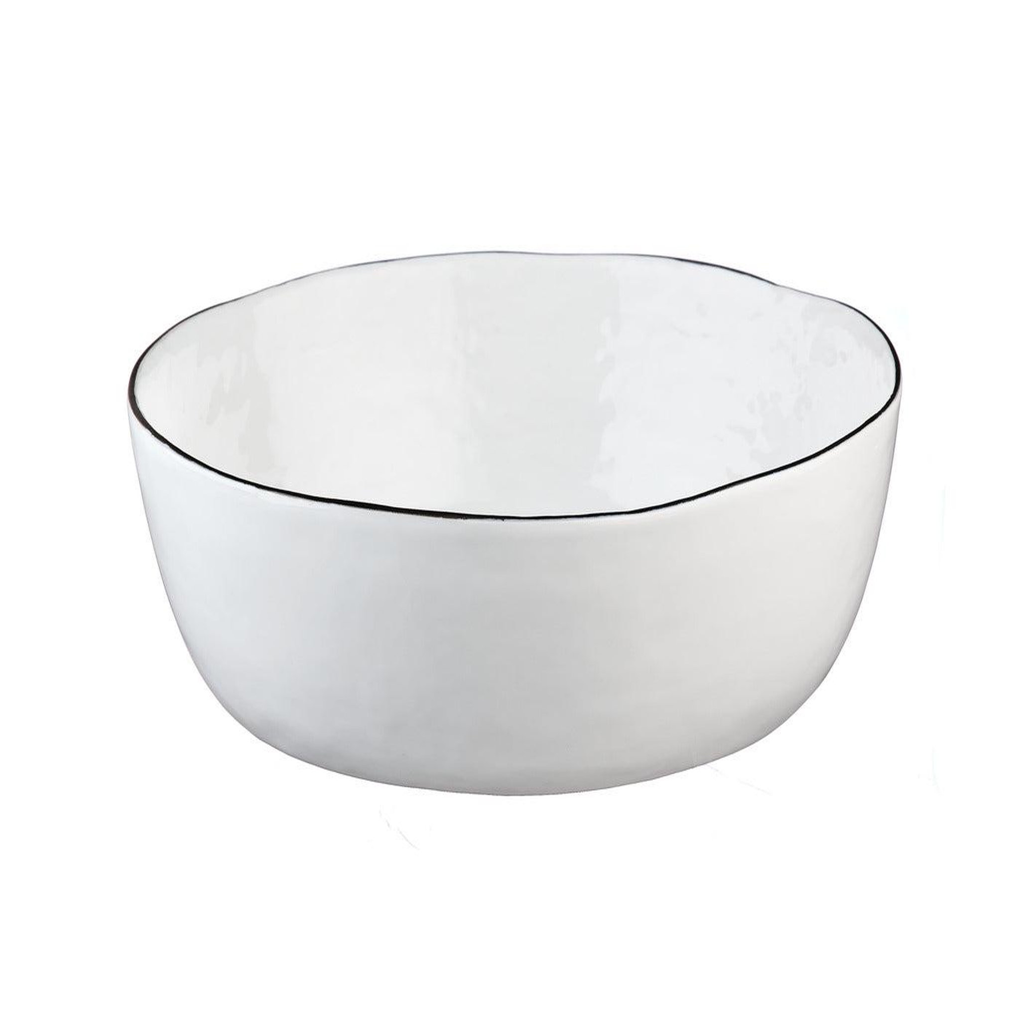 Voir la diapositive 4 : BJORN Corbeille à fruit pure ø29cm et ø33,5cm - 2 pièces - blanc neige