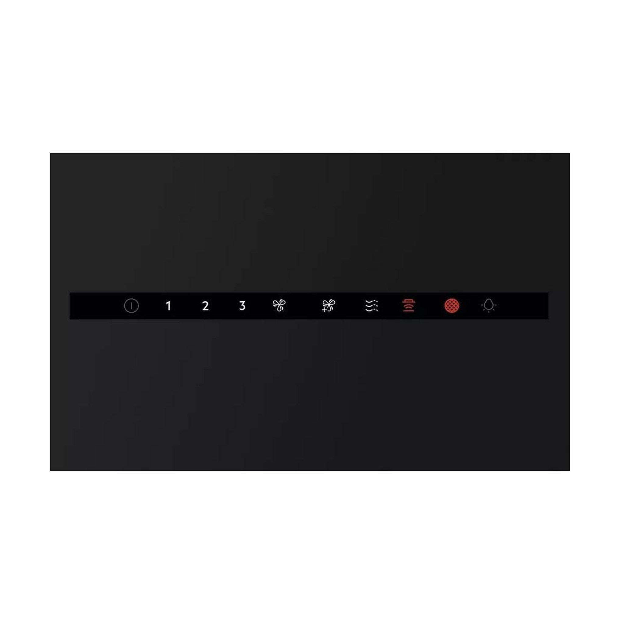 Voir la diapositive 3 : AEG Hotte décorative inclinée 90cm 760m3/h noir - gv77d91st