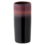 Paris Prix Vase Design  Bord Céramique  35cm Rouge & Noir