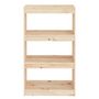 Voir la diapositive 5 : VIDAXL Bibliotheque/Separateur de piece 60x30x103,5 cm pin massif