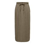 JACQUELINE DE YONG Jupe Longue Kaki Femme JDY Dalila 15317570. Coloris disponibles : Vert