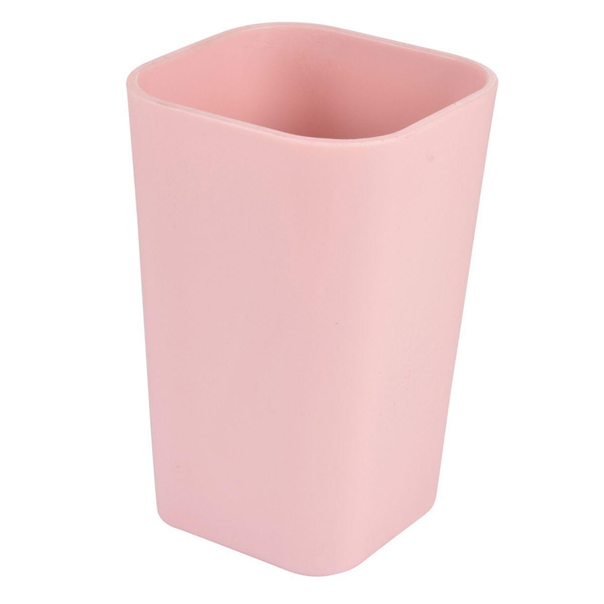 Douceur d'Intérieur Gobelet soft touch  vitamine ii  11cm rose