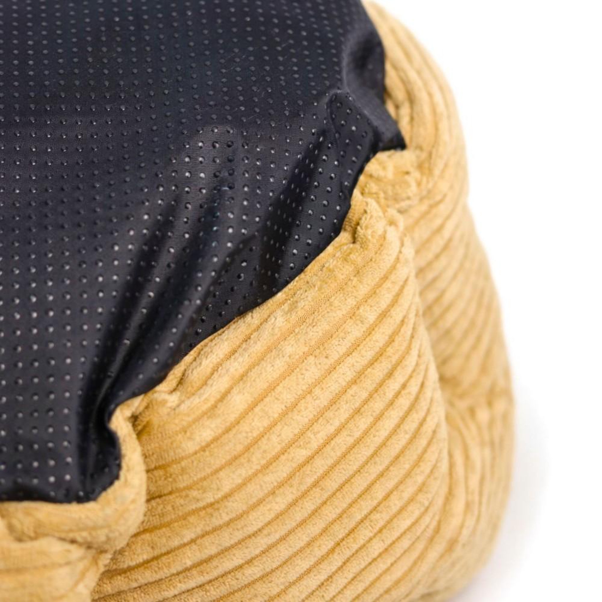 Voir la diapositive 5 : MON AMI LUKI Panier rond antidérapant velours côtelé sable pour chien