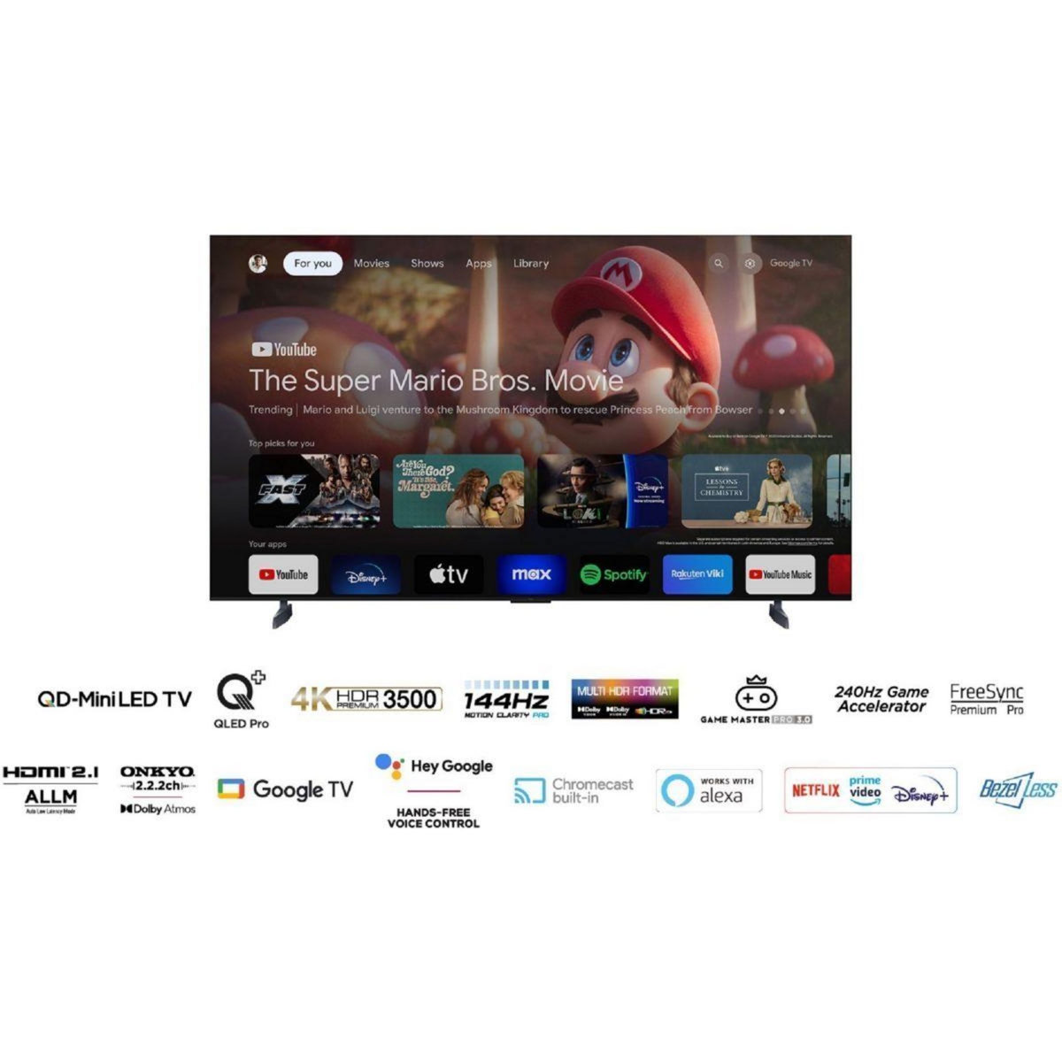 TCL TV Mini Led MiniLED 85C89B 2024