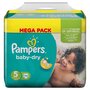 PAMPERS BABY DRY Méga Pack Couches Standard T5 (11-25 kg) X74