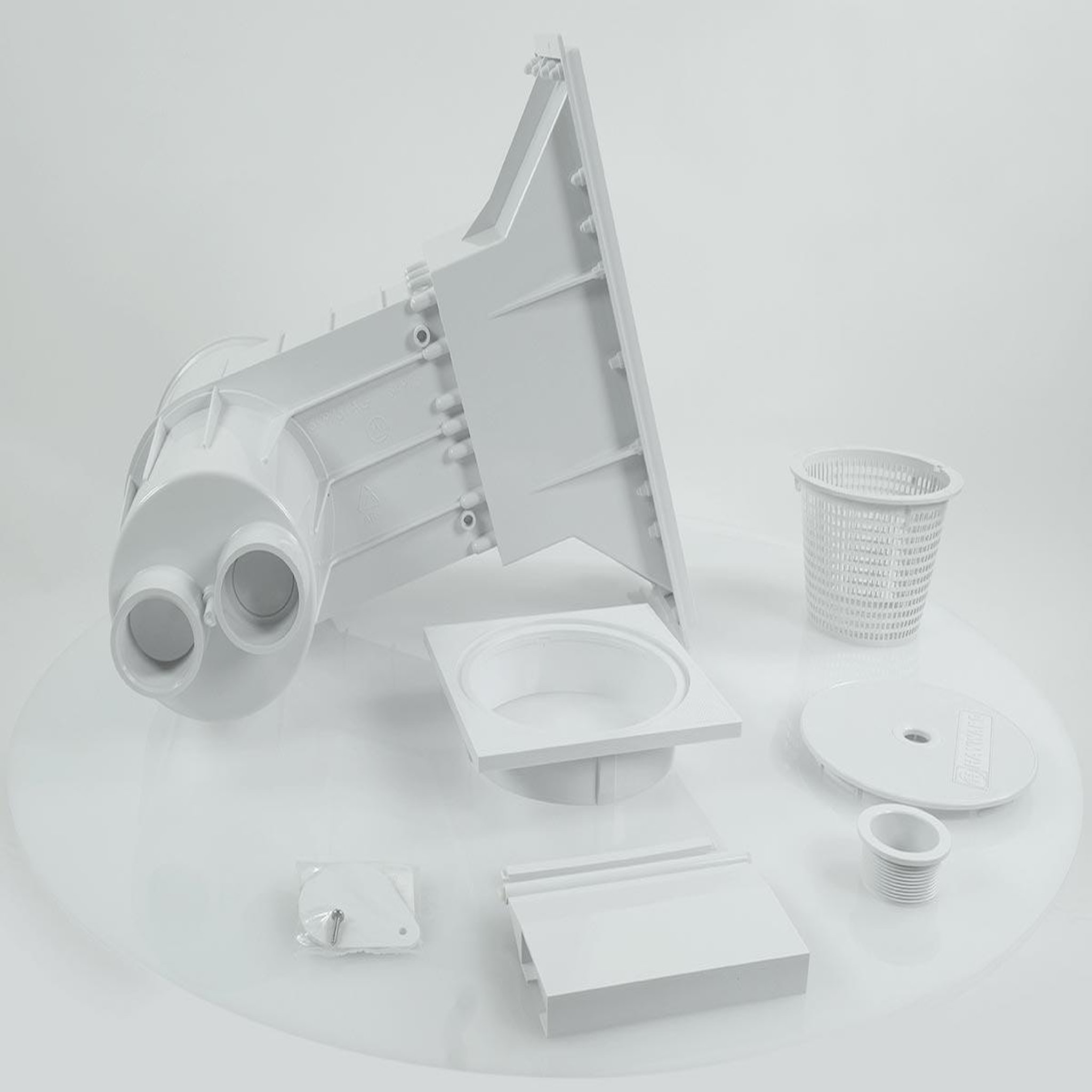 Voir la diapositive 2 : Hayward Skimmer premium grande meurtrière (béton) reconditionné - hayward