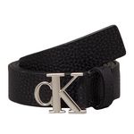 CALVIN KLEIN JEANS Ceinture e Femme Calvin Klein Jeans Monogram. Coloris disponibles : Noir
