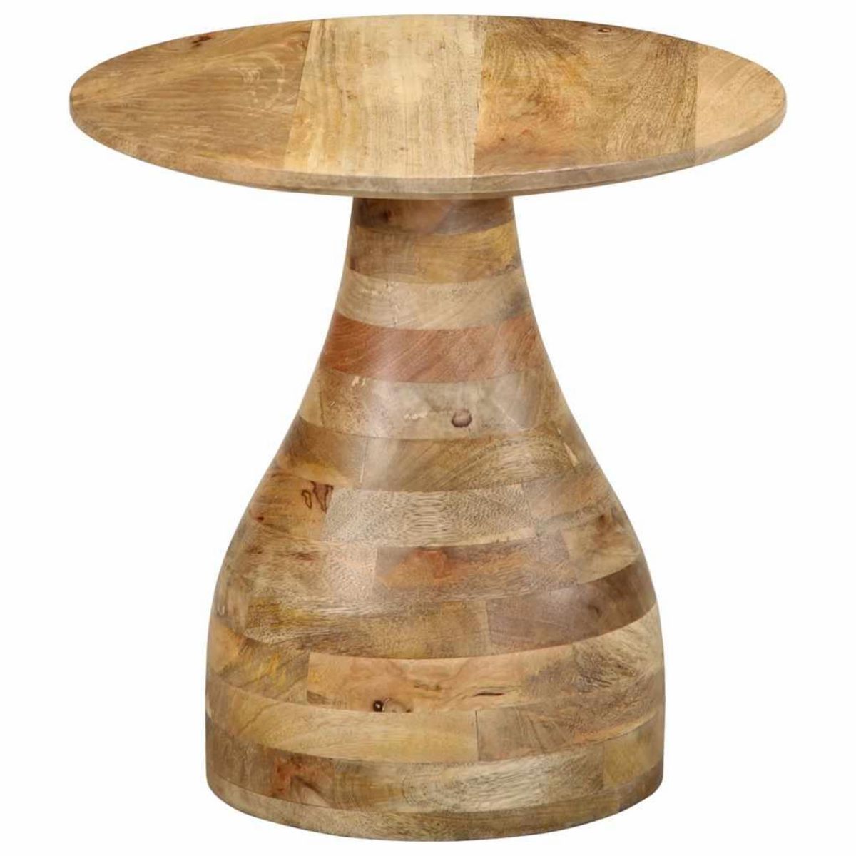 VIDAXL Table d'appoint Ø40x40 cm bois de manguier massif