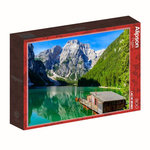 ALIZE Puzzle 1500 pièces Lac de Braies – Paysage de montagne – Adulte – Alizé