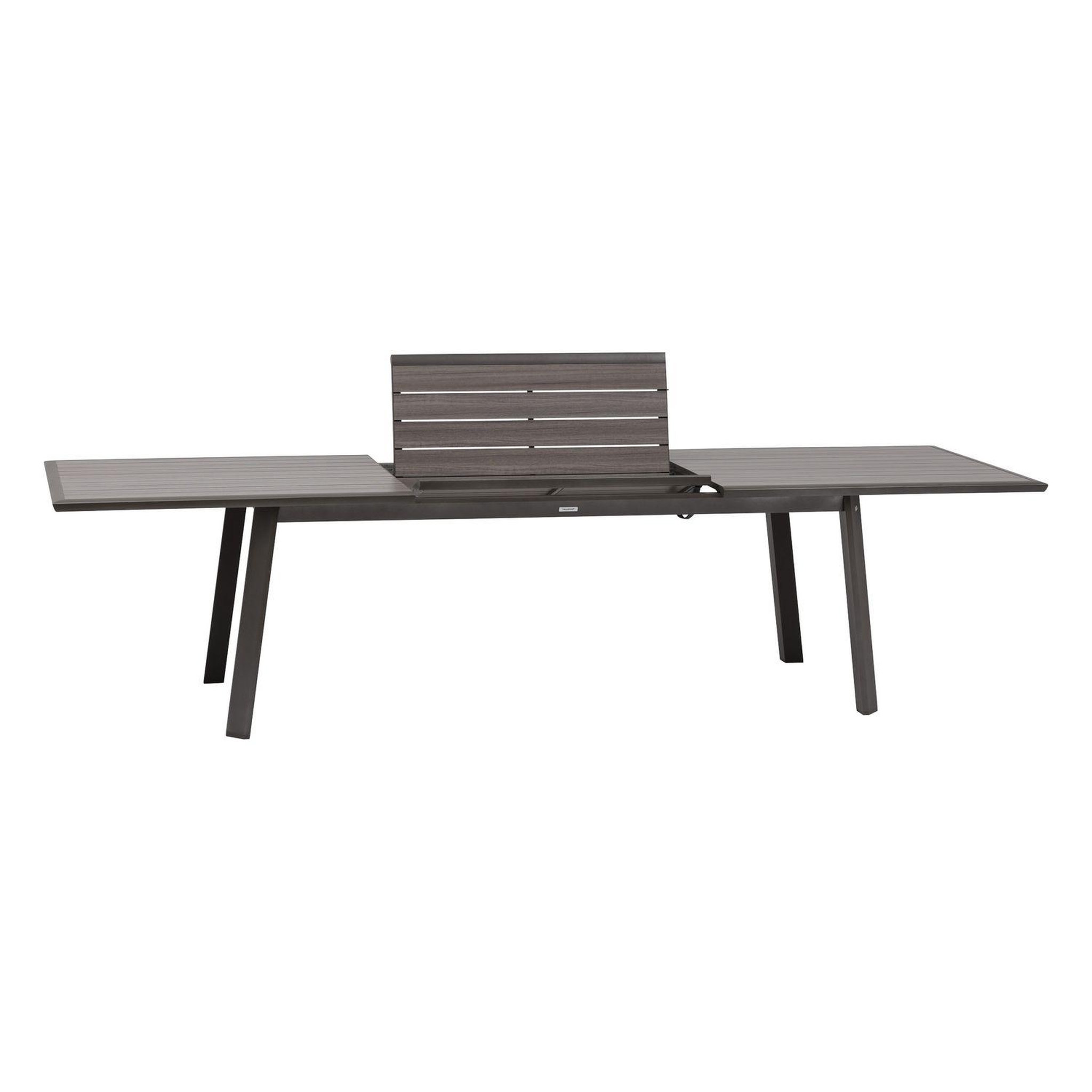 Voir la diapositive 4 : HESPERIDE Table de jardin extensible Pavane en aluminium