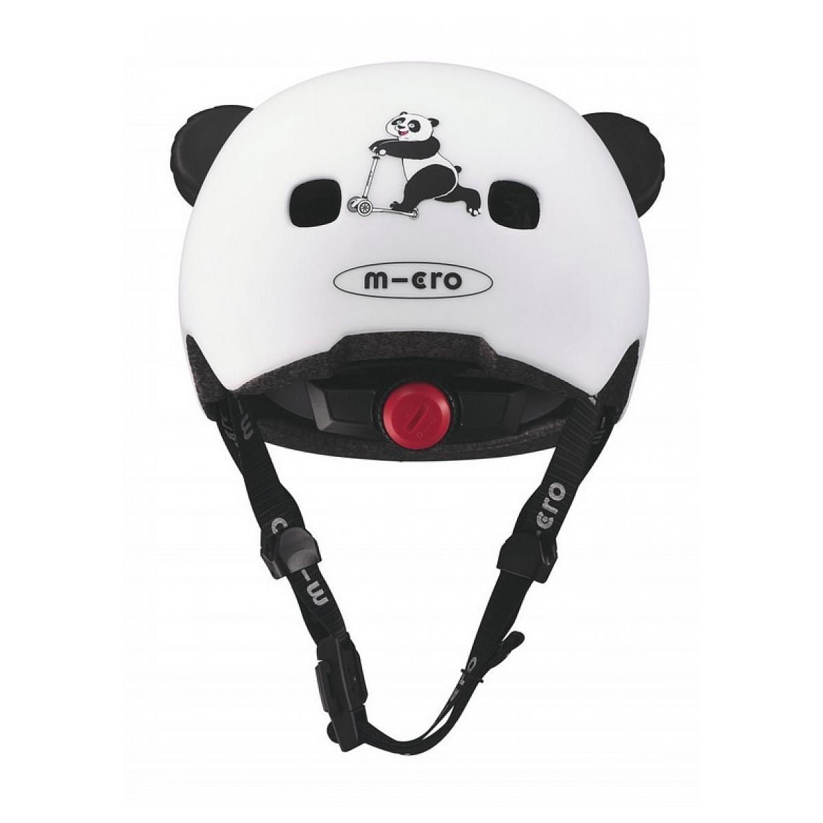Micro Casque velo et trottinette panda 3D taille S