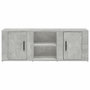 Voir la diapositive 5 : VIDAXL Meuble TV Gris beton 100x31,5x35 cm Bois d'ingenierie