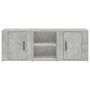 Voir la diapositive 5 : VIDAXL Meuble TV Gris beton 100x31,5x35 cm Bois d'ingenierie
