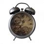 Voir la diapositive 1 : AAAAA Horloge de table DKD Home Decor Verre Argenté Fer (19 x 7,5 x 25 cm)