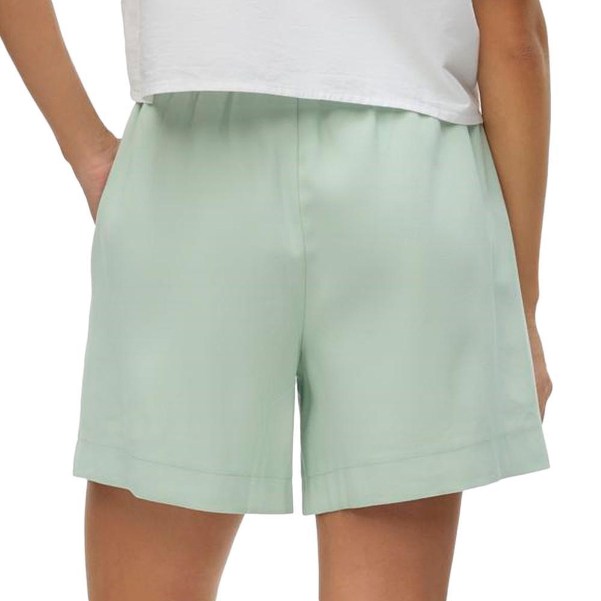 Voir la diapositive 2 : Vero Moda Short Vert Femme Vero Moda Loose