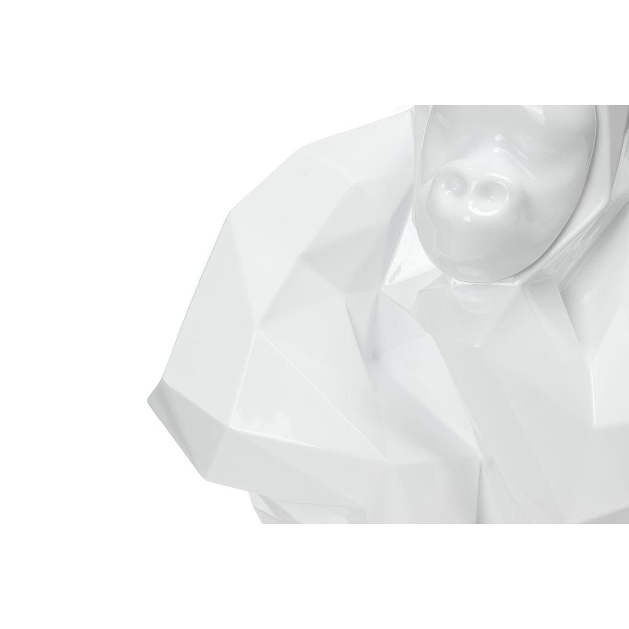 Voir la diapositive 3 : Paris Prix Statue Design  Sculpture Kenya  50cm Blanc