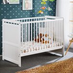 Paris Prix Lit Bébé  Tymek  60x120cm Blanc