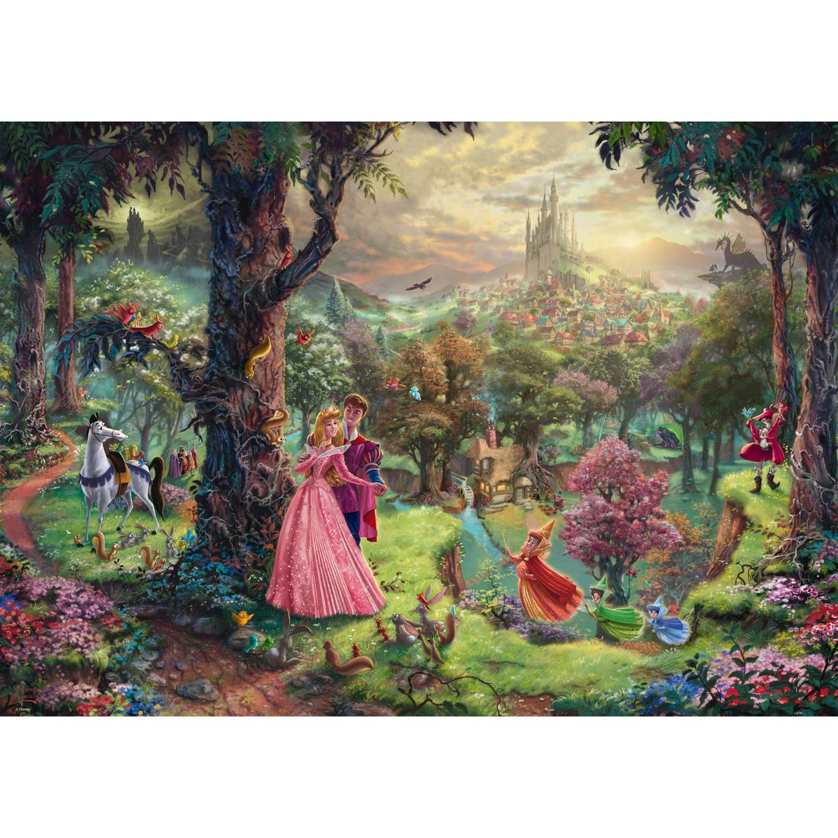 Schmidt Puzzle - Disney La belle au bois dormant - 1000 pièces