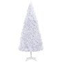VIDAXL Arbre de Noël artificiel pre-eclaire 500 cm blanc