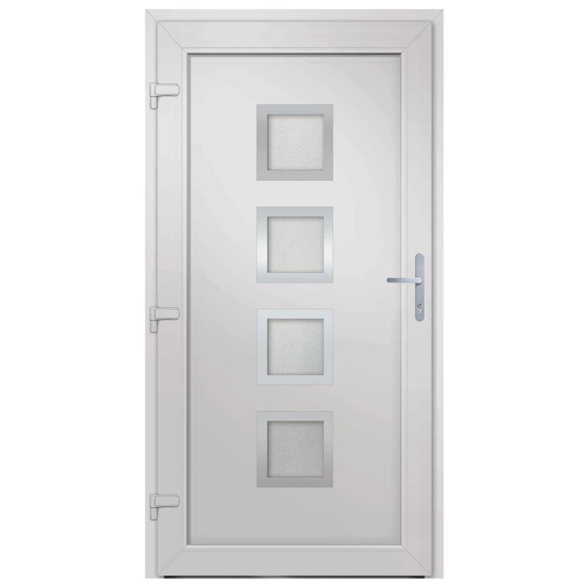 VIDAXL Porte d'entree blanc 98x190 cm PVC